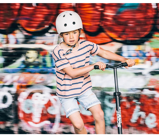 Scoot & Ride Kask Ochronny S-M dla dzieci 3+ Ash - 1014703 - zdjęcie 5